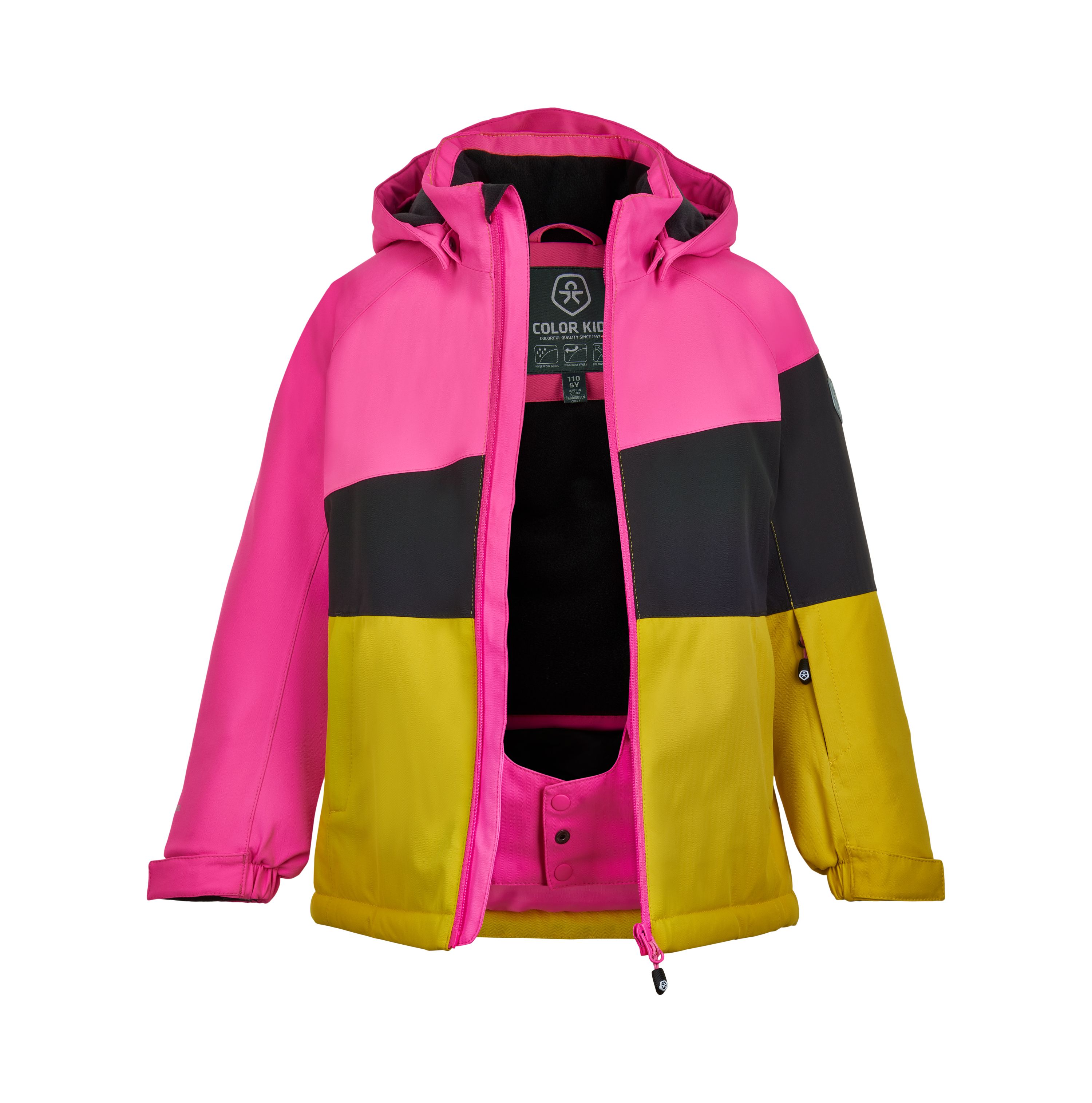 送料無料 通販 N AKCE pink, sugar 10.000, AF girl, jacket, Ski kids color Girls